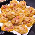 El cooksnap de Maria Abellan cuando hizo Rollitos de hojaldre de bacon y queso.