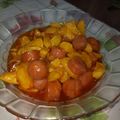 Cooksnap dari Gloria Birana untuk resep Sosis Tahu Telur Kentang Pedas
