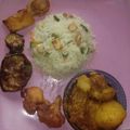 Runta Dutta's cooksnap of when they made ফ্রায়েড রাইস (Fried rice recipe in Bengali).