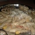 Lata rani का कुकस्नैप जब उन्होंने व्हाइट सॉस पास्ता (white sauce pasta recipe in Hindi) बनाया था।