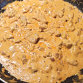 El cooksnap de Mar Mora cuando hizo Pollo al Curry con arroz.