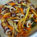 Cooksnap Azira Aziz semasa beliau membuat 🇹🇭 Paprik Sotong Ala Thai.