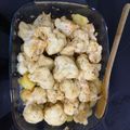 El cooksnap de Carlos cuando hizo Coliflor al ajoarriero (Thermomix).