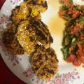 El cooksnap de Cami Arleo cuando hizo Patitas de calabaza y pollo.