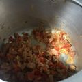 El cooksnap de Nataly Araya cuando hizo Arvejas partidas con arroz.