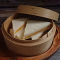 Cooksnap Aznie Khasri semasa beliau membuat Roti kukus kaya.