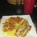 El cooksnap de Alexis Olave Castro cuando hizo Filetes de panga a la plancha con cebolla estofada.