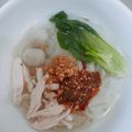 Cooksnap nur syuhada semasa beliau membuat Kuetiau Th’ng (Chinese Style).