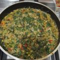 El cooksnap de Maria Cheuquecoy cuando hizo Tortilla e zapallito y acelga.