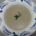El cooksnap de Regina Hernandez cuando hizo Crema de champiñones.