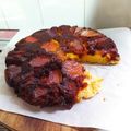 El cooksnap de Maira cuando hizo Torta de manzana invertida.