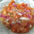 El cooksnap de Hernán de Pazos cuando hizo Salsa criolla K.