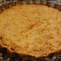 El cooksnap de Romina Montero cuando hizo Tarta de Dulce de leche y coco.
