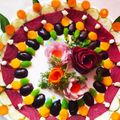 Amita,S Rasoi Or Easy Rangoli का कुकस्नैप जब उन्होंने मिक्स सलाद (Mix salad recipe in Hindi) बनाया था।