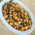 Mallika's cooksnap of when they made Corn Salad.