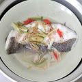 Evelyn Wang 的 清蒸比目魚（鱈魚） cooksnap