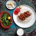 کوک اسنپ علی بعد از امتحان کردن جوجه کباب تابه ای.
