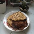 El cooksnap de Cin cuando hizo Hot cakes o panquequitos de avena fáciles.