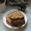 El cooksnap de Cin cuando hizo Hot cakes o panquequitos de avena fáciles.