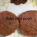 Rita Mehta ( Executive chef ) का कुकस्नैप जब उन्होंने बिट वाली पूरी (beet wali poori recipe in Hindi) बनाया था।