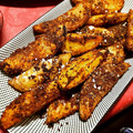 El cooksnap de Cocina con Barbara cuando hizo Patatas Deluxe al horno y su salsita.
