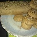 El cooksnap de Pablito Lujan cuando hizo Pan casero de harina integral.