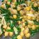 El cooksnap de Kat Corral cuando hizo Garbanzos con Jamón y Espinaca.
