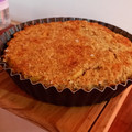 El cooksnap de Eugenia cuando hizo Torta con harina integral de manzana fácil, rica y sana para diabéticos.