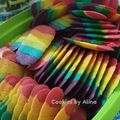 Cooksnap dari Luna Dianti untuk resep Lidah Kucing Rainbow Ricke Indriyani #KamisManis