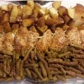 Jessica's cooksnap of when they made One pan chicken potatoes and green beans.