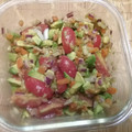 El cooksnap de Luz Marina cuando hizo Ensalada de quinoa y vegetales crudos.