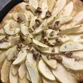El cooksnap de magui cuando hizo Tarta de manzana.