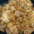 El cooksnap de Anna Vidal cuando hizo Arroz con pollo y verduritas.