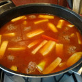 El cooksnap de Alfredo Gonzalez Estrada cuando hizo Albóndigas de res en caldo con verduras.