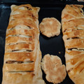 El cooksnap de Judit Cornejo cuando hizo Strudel de manzana.