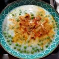 Andrea Dobóvári Cooksnap-ja, amikor elkészítette a(z) Zöldborsófőzelék receptet.
