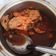 El cooksnap de EFIGENIA cuando hizo Carne de puerco a la mexicana, con chorizo.