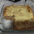 El cooksnap de Roxana Vargas cuando hizo Pastel de coliflor relleno de pollo mechado.