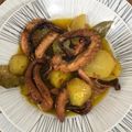El cooksnap de Mariela S. Albornoz cuando hizo Caldeirada de pulpitos.