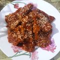Cooksnap dari Gertrude Agnès untuk resep Chicken Popcorn Gochujang
