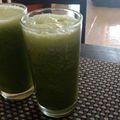 El cooksnap de Betania Fretes cuando hizo Jugo verde.