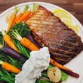 AC 's cooksnap of when they made Miso-Honey Glazed Salmon.