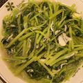 LaLa 的 莧菜吻仔魚 cooksnap