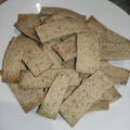 El cooksnap de Wendy Rodriguez cuando hizo Crackers o galletitas saladas integrales - harina de avena🫓🔥.