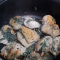 El cooksnap de Monica Coronel cuando hizo Rollitos de pollo con espinaca.