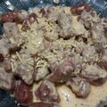 El cooksnap de Checho Mcp cuando hizo Ñoquis de remolacha con salsa de ajos.