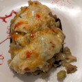 El cooksnap de carli cuando hizo Berenjenas rellenas en el micro.