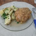 El cooksnap de griselda cuando hizo Solomillo de cerdo con salsa de manzana y cebolla.