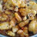 El cooksnap de Jetty Ulloa cuando hizo Pollo agridulce estilo chino.