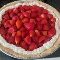 El cooksnap de Maria Laura Goncalves cuando hizo Tarta de frutillas con crema.